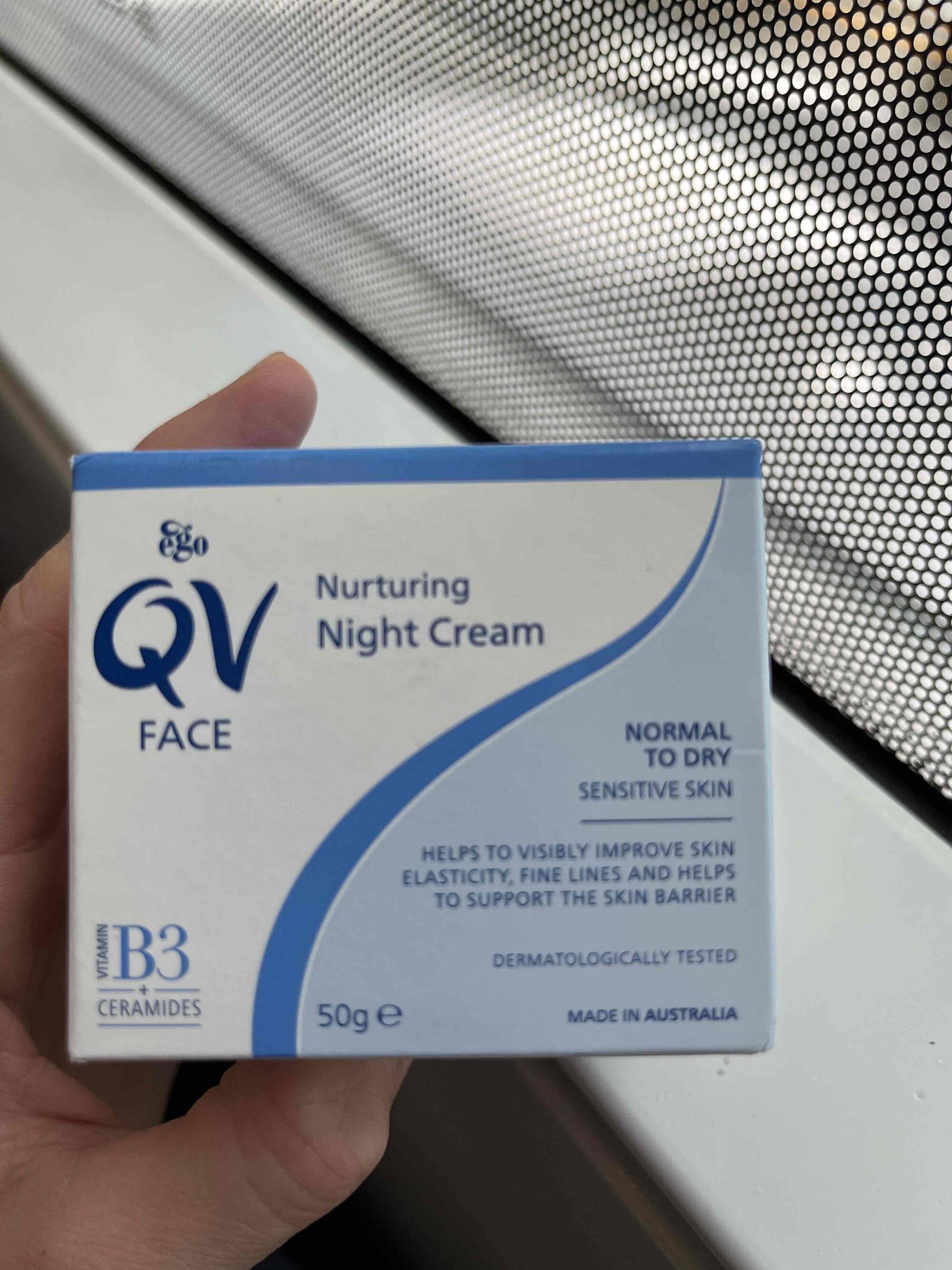 EGO - QV face - Nurturing night cream