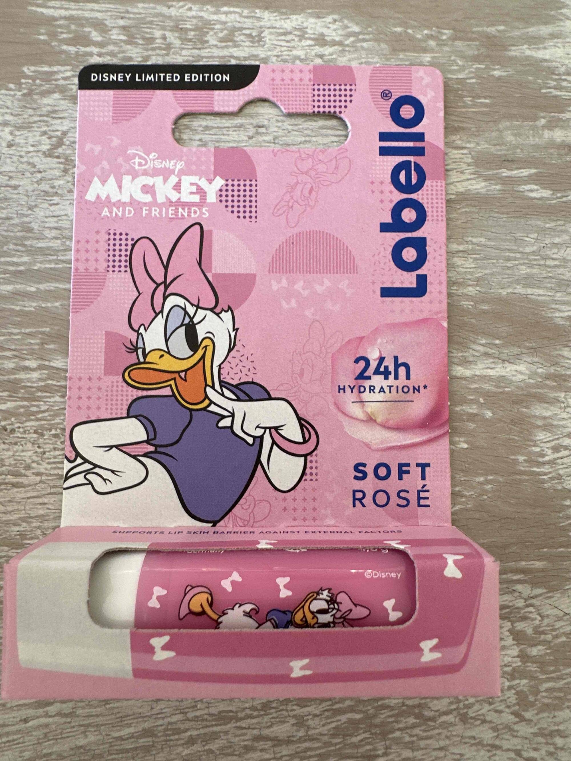 LABELLO - Disney Mickey and friends - Soft rosé 24h