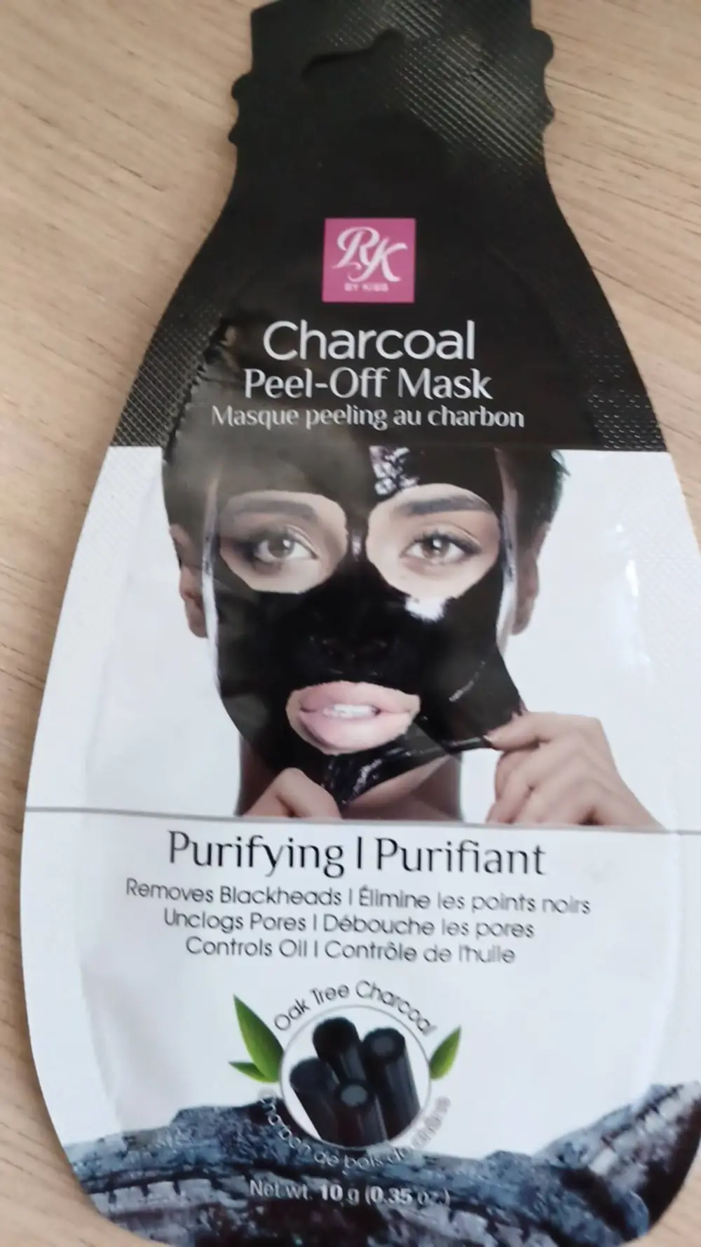 RUBY KISSES - Masque peeling au charbon 