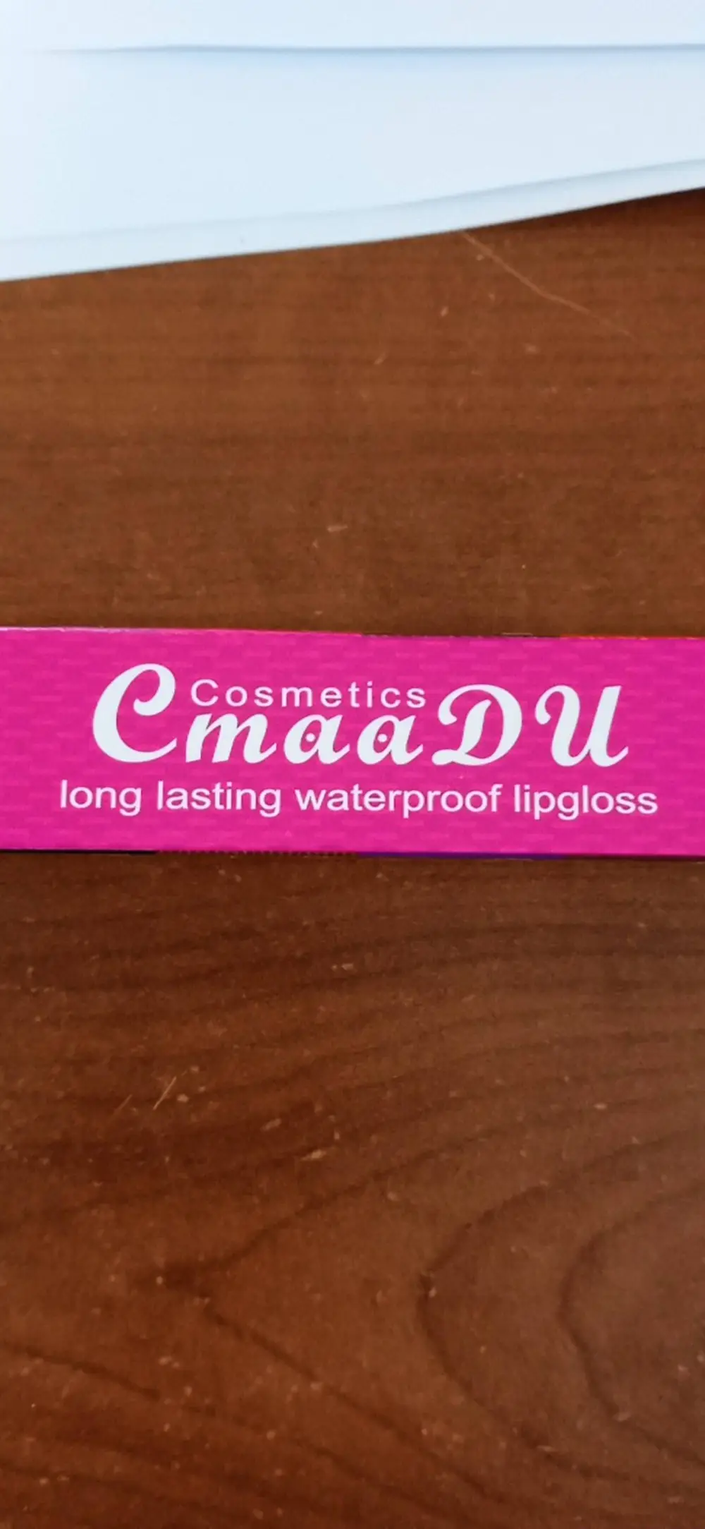 COSMETICS CMAADU - Long lasting waterproof lipgloss