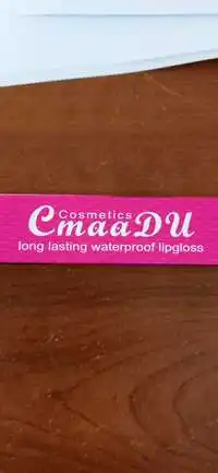 COSMETICS CMAADU - Long lasting waterproof lipgloss