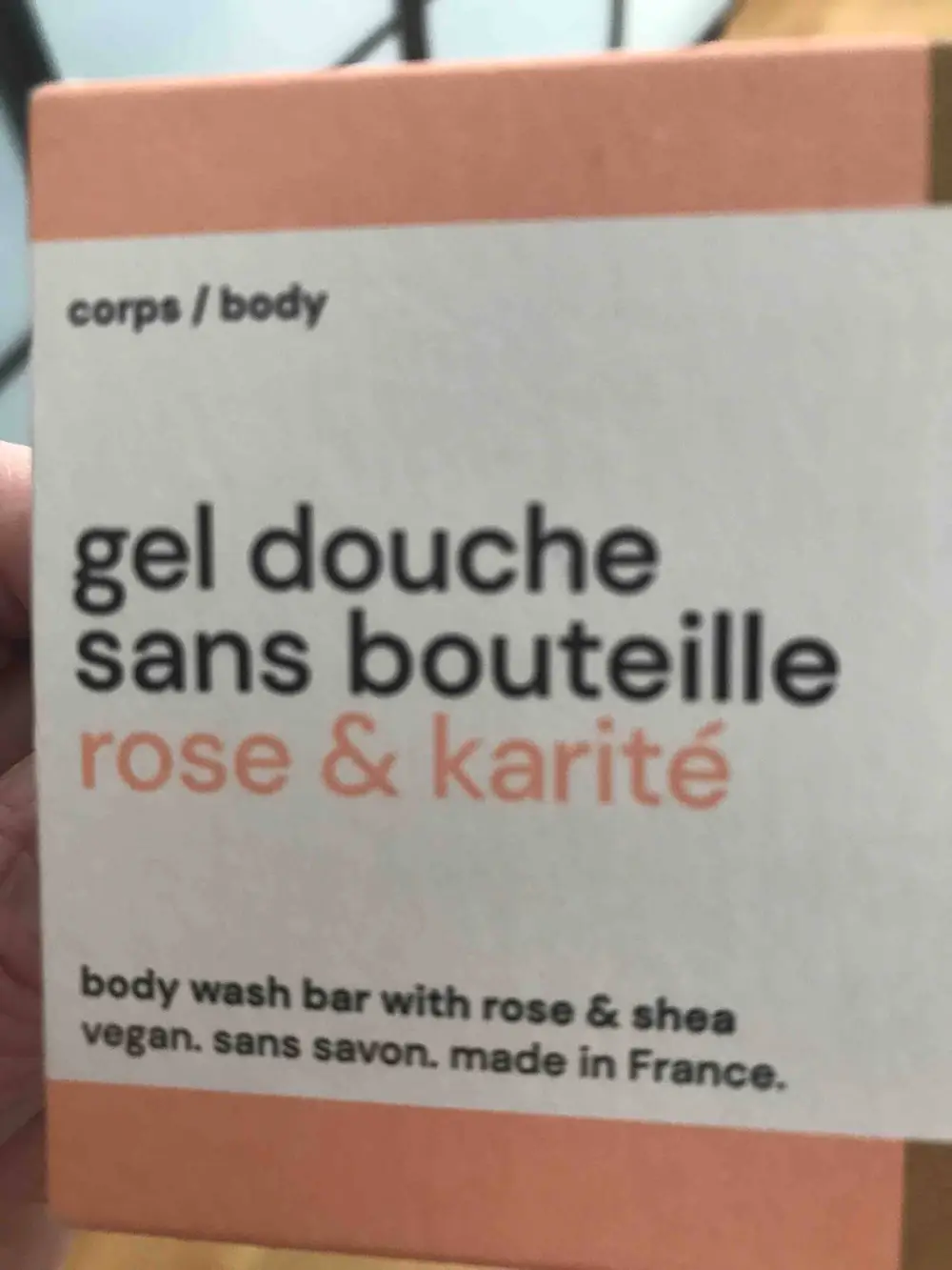 UN BOTTLED - Rose & karité - Gel douche