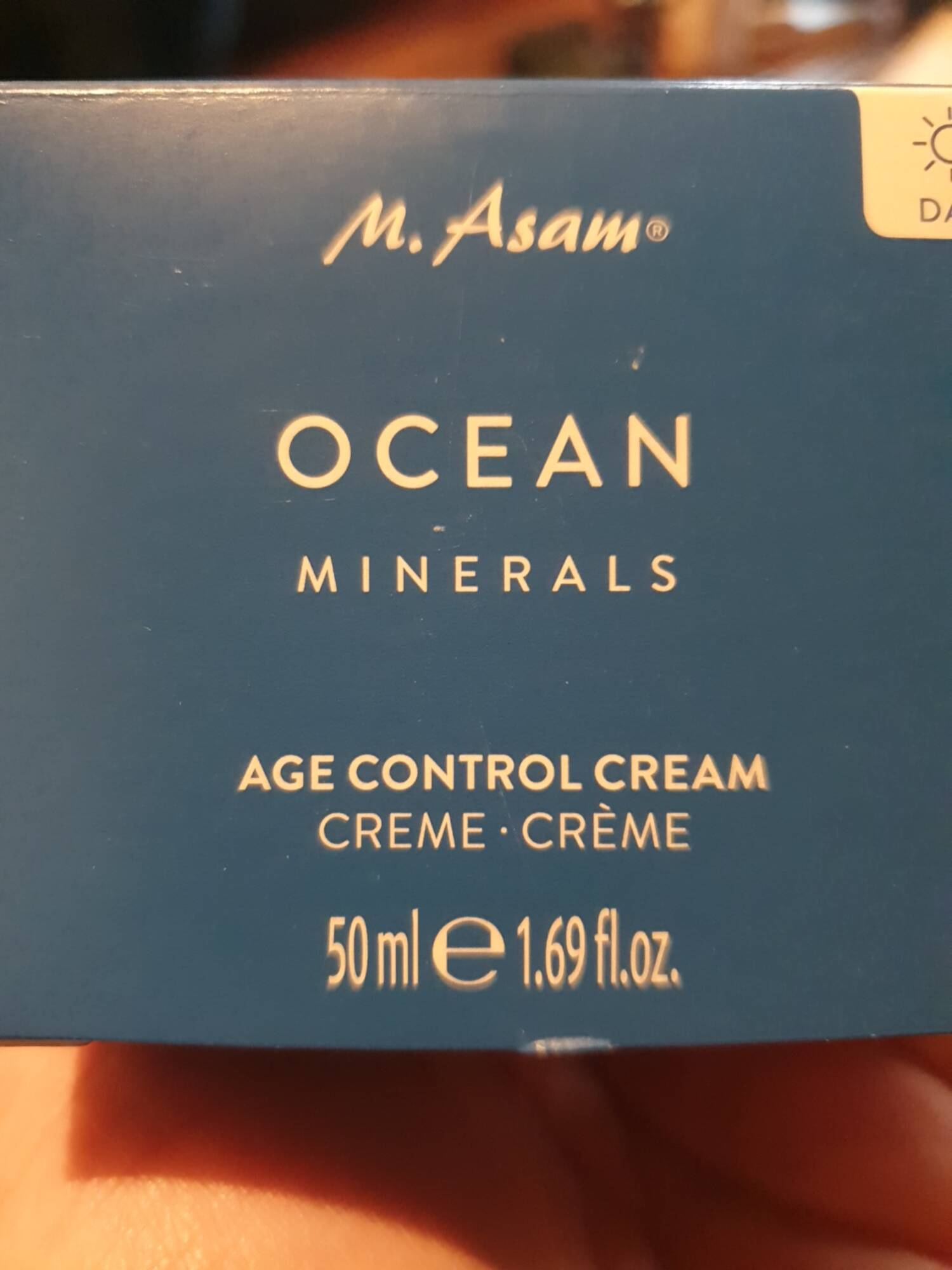 M. ASAM - Ocean minerals - Age control cream 