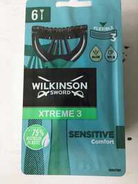 WILKINSON - Xtreme 3 sensitive comfort - Razor and a lubricating strip