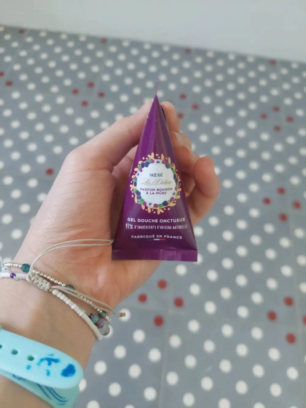 NOCIBÉ - Les délices - Gel douche onctueux parfum bonbon à la mûre