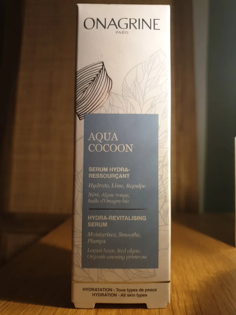 ONAGRINE PARIS - Aqua cocoon - Sérum hydra-ressourçant