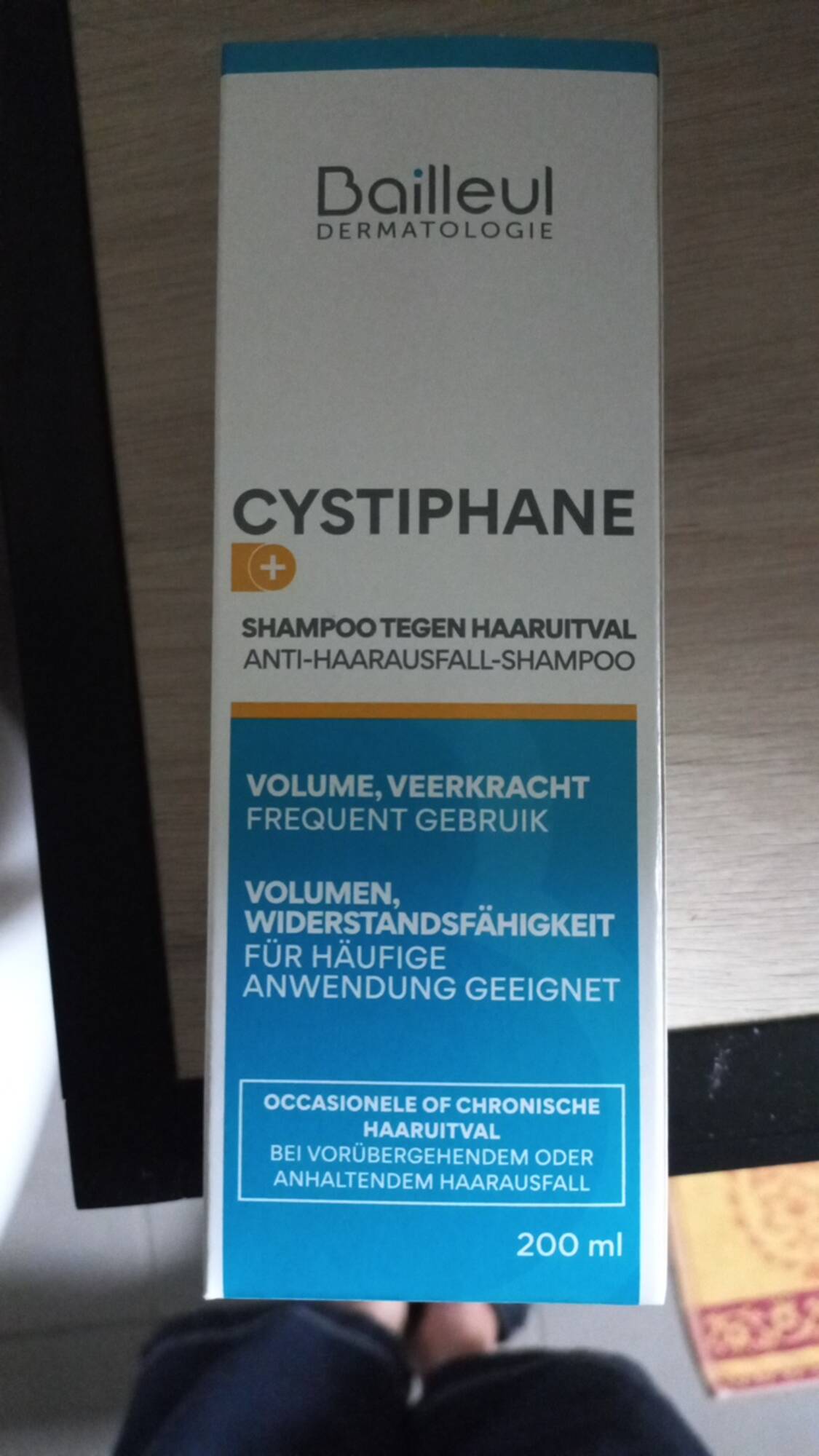 BAILLEUL - Cystiphane - Shampoo tegen haaruitval