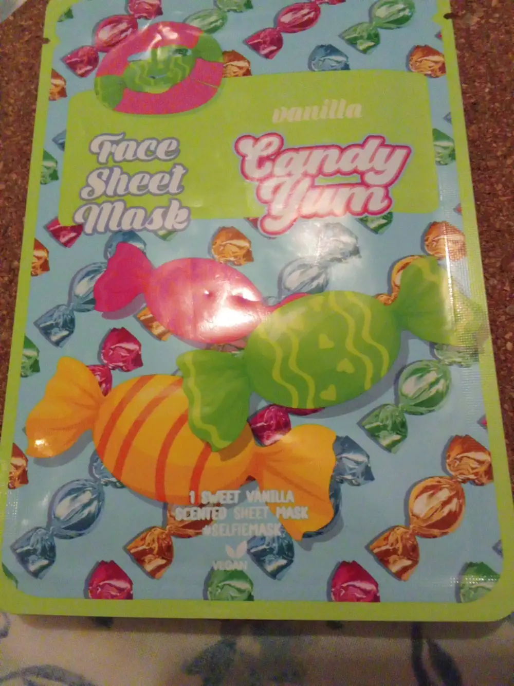 MAXBRANDS MARKETING - Candy yum - Face sheet mask vanilla 