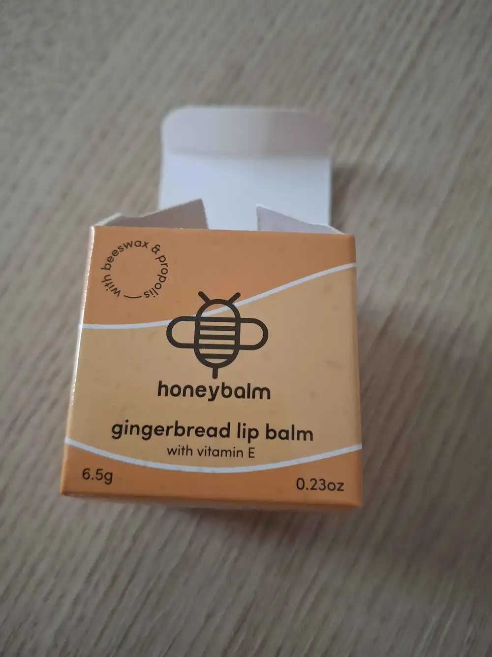 HONEY BALM - Gingerbread lip balm with vitamin E