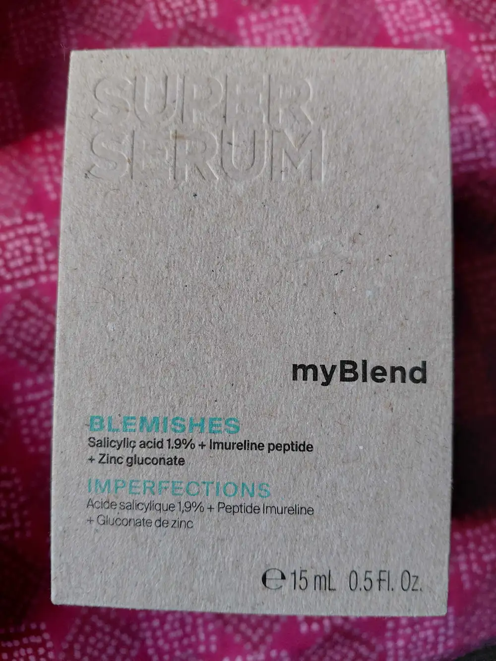 MY BLEND - Super serum imperfections