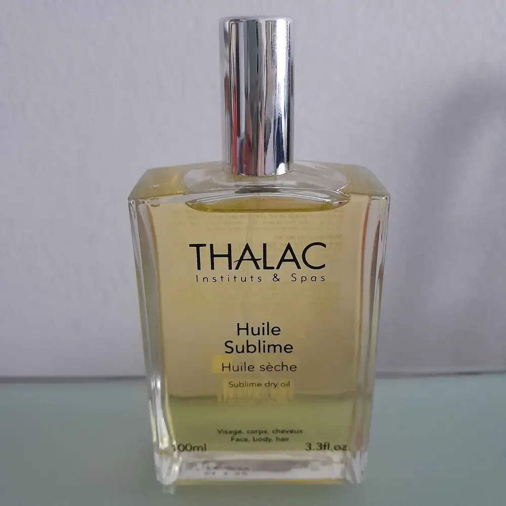 THALAC - Huile sublime - Huile sèche
