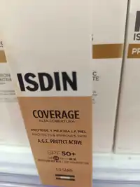 ISDIN - Coverage - A.G.E. protect active SPF 50+