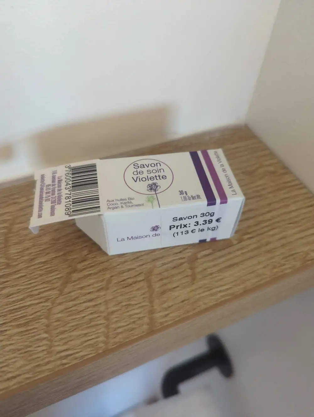 LA MAISON DE LA VIOLETTE - Savon de soin violette 