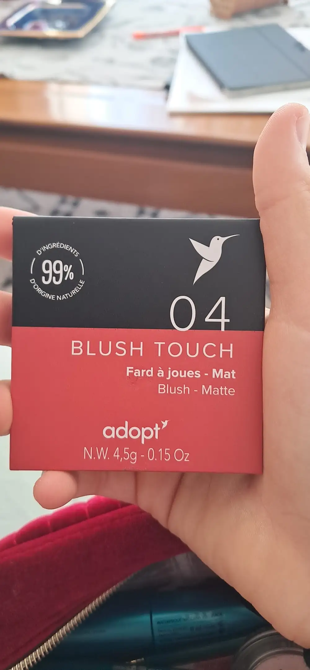 ADOPT' - Blush touch - Fard à joues 04 rose mat