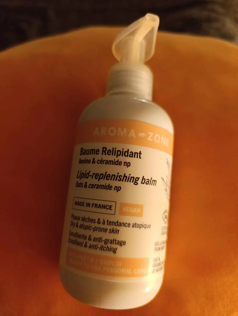 AROMA-ZONE - Baume relipidant avoine & céramide np