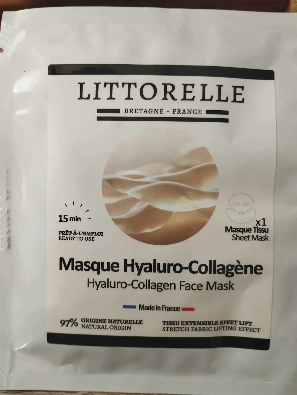 LITTORELLE - Masque hyaluro-collagène