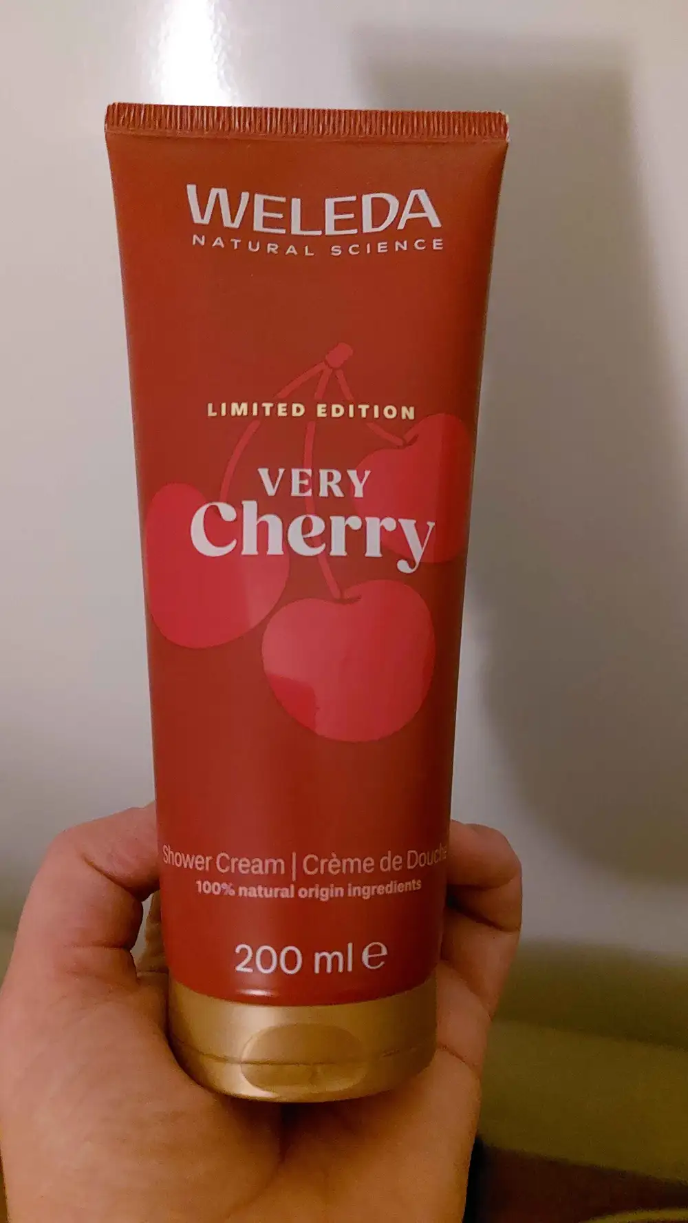 WELEDA - Very cherry - Crème de douche