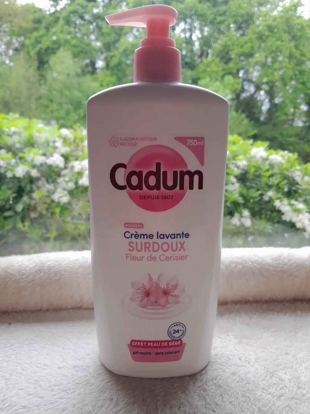 CADUM - Surdoux fleur de cérisier - Crème lavante