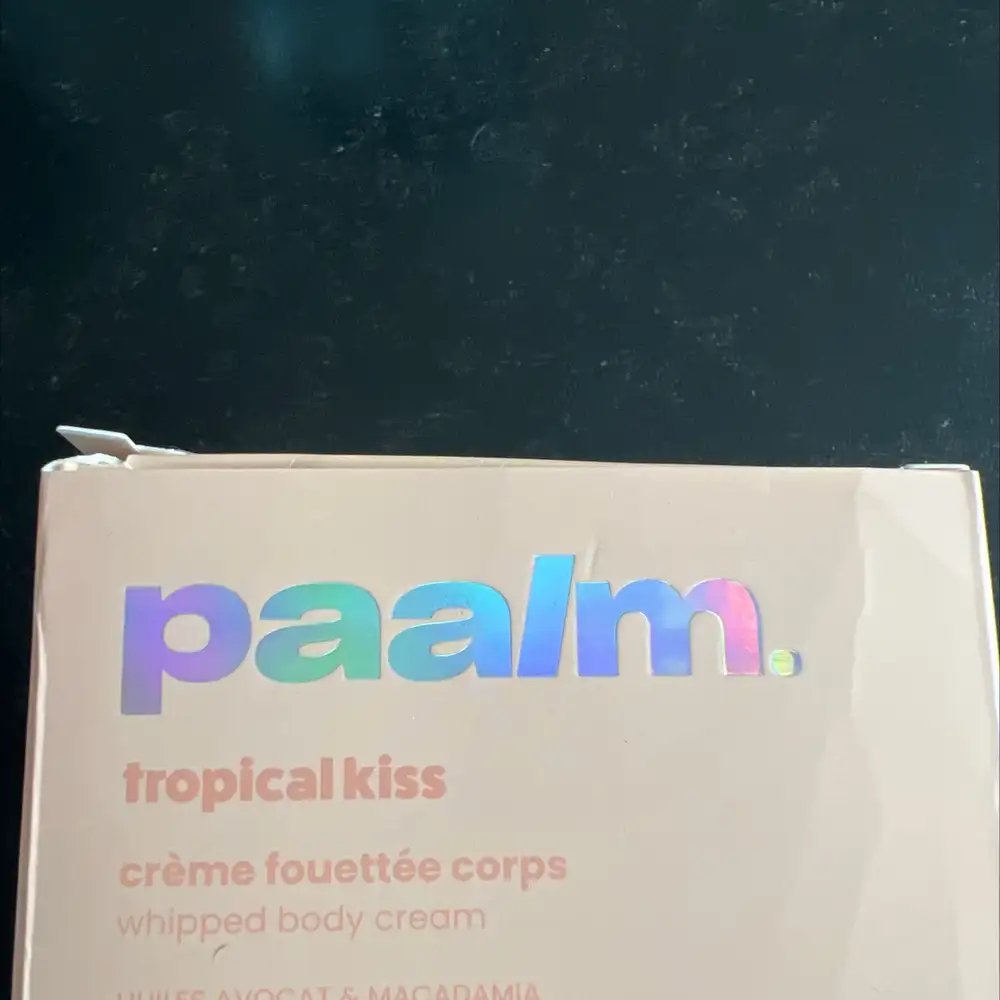 PAALM - Tropical kiss - Crème fouettée corps 