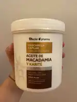 THADER PHARMA - Mascarilla capilar aceite de macadamia y karité