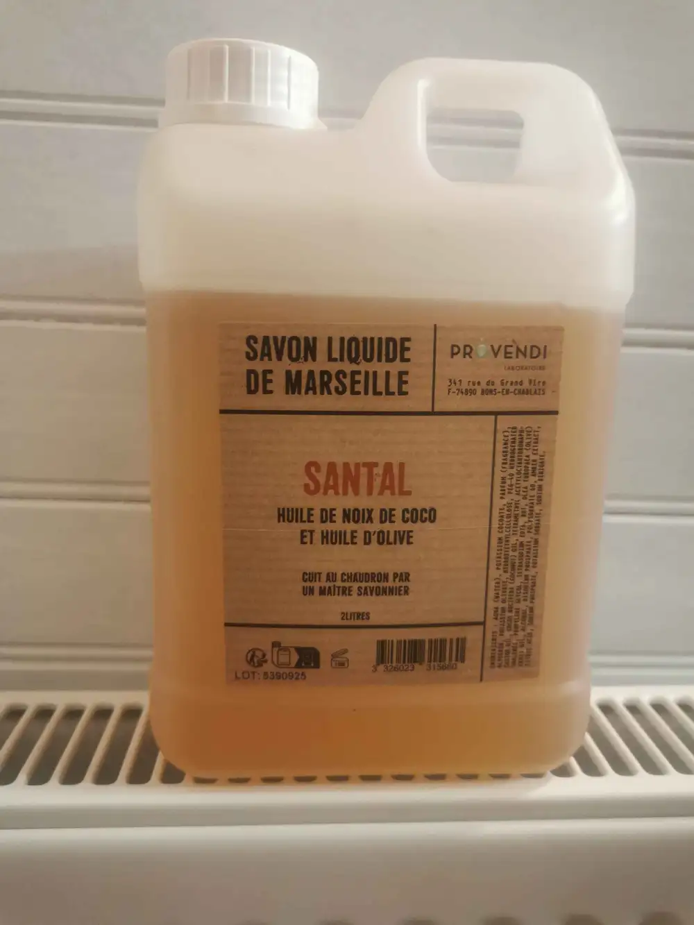 PROVENDI - Santal - Savon liquide de Marseille