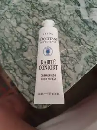 L'OCCITANE - Karité confort - Crème pieds