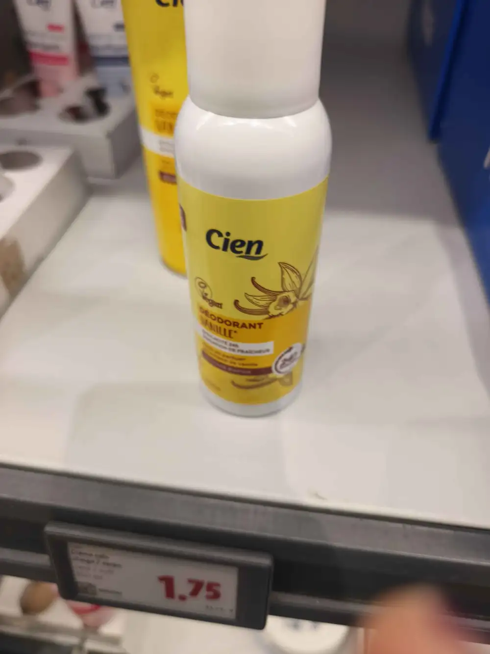 CIEN - Déodorant vanille 24h