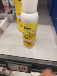 CIEN - Déodorant vanille 24h