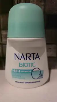 NARTA - Biotic - Déodorant hypoallergénique 48h