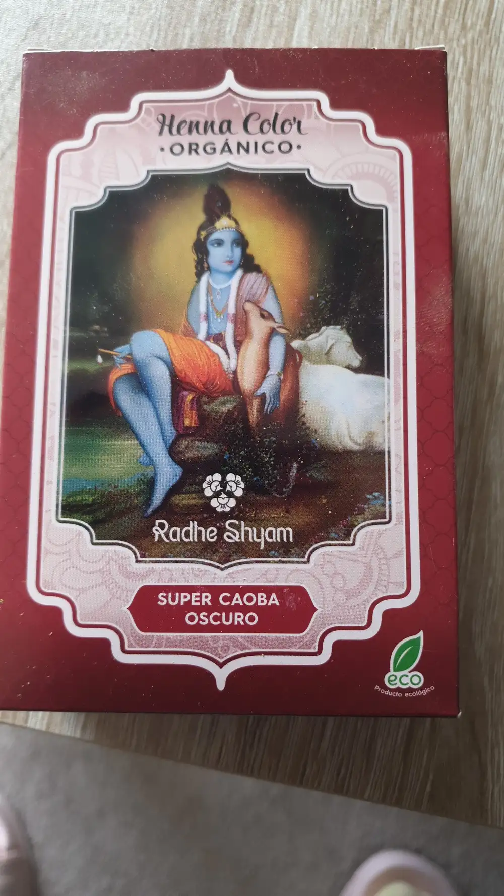 RADHE SHYAM - Henna color organico super caoba oscuro