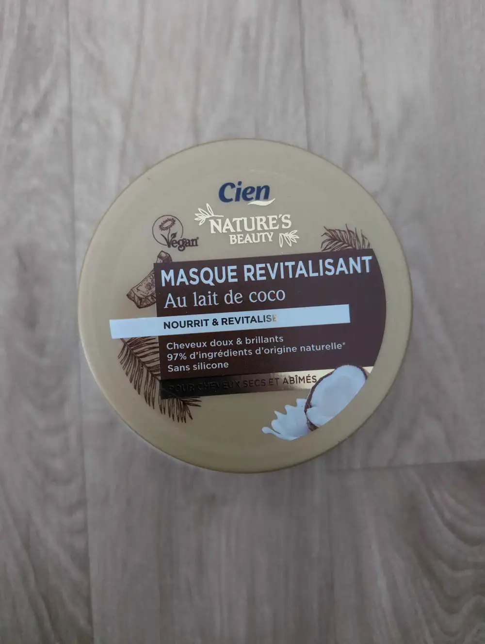 CIEN - Masque revitalisant au lait de coco