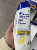 HEAD & SHOULDERS - Citrus fresh - Shampooing antipelliculaire