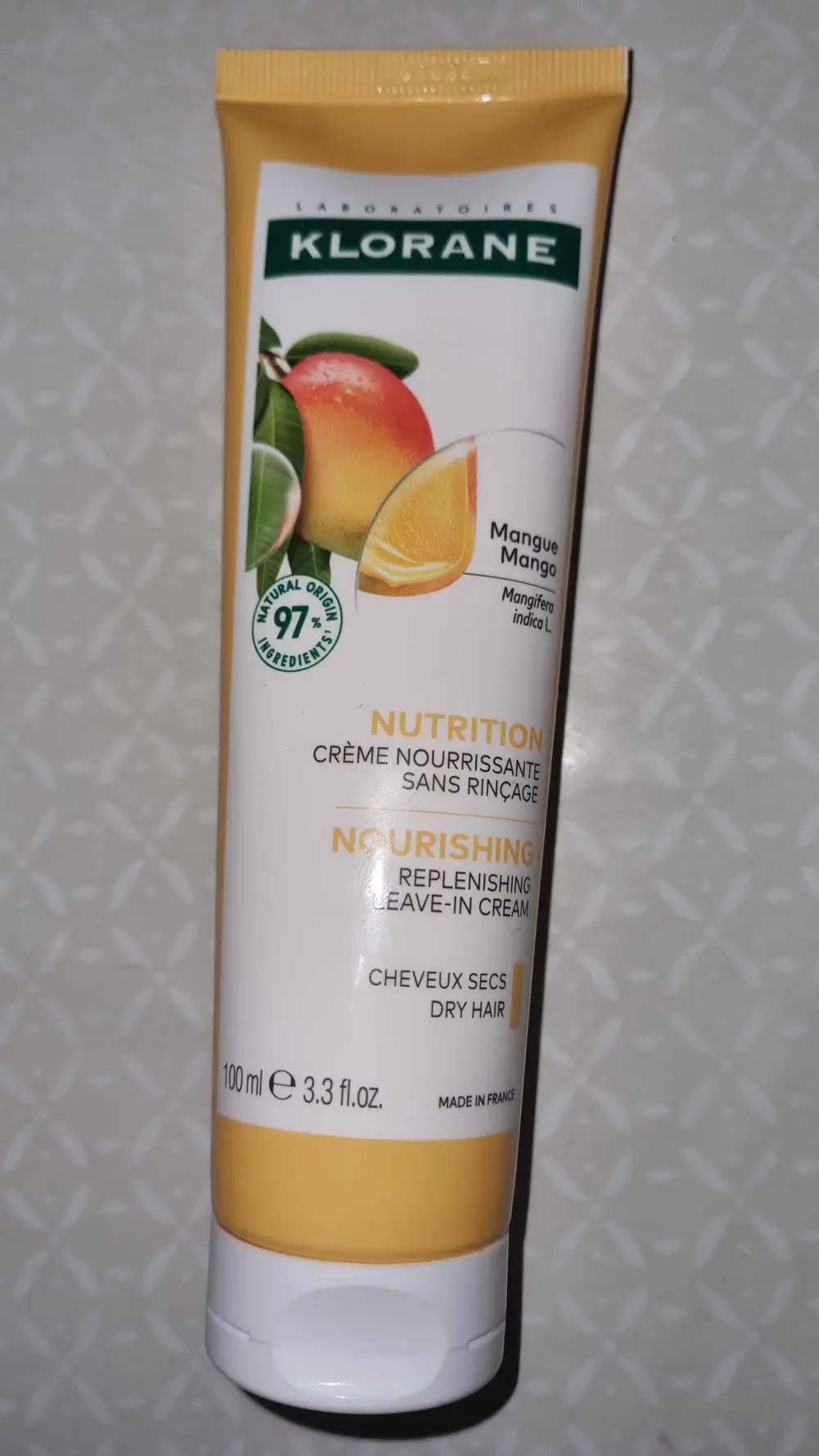 KLORANE - Nutrition - Crème nourrissante sans rinçage