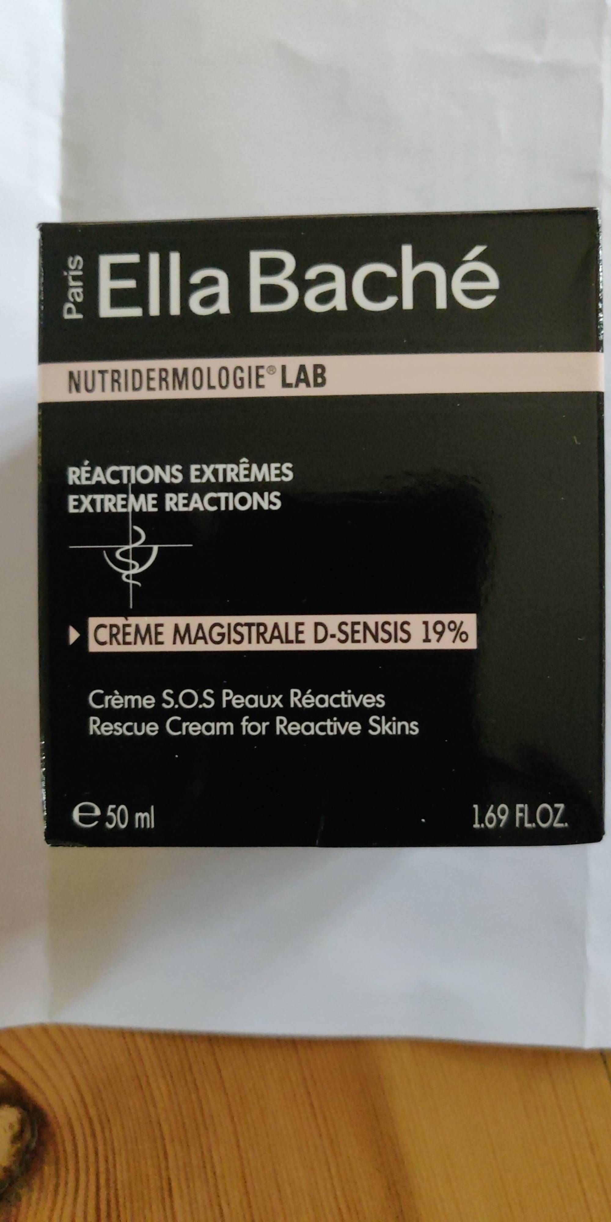 ELLA BACHE - Crème magistrale D-Sensis 19%
