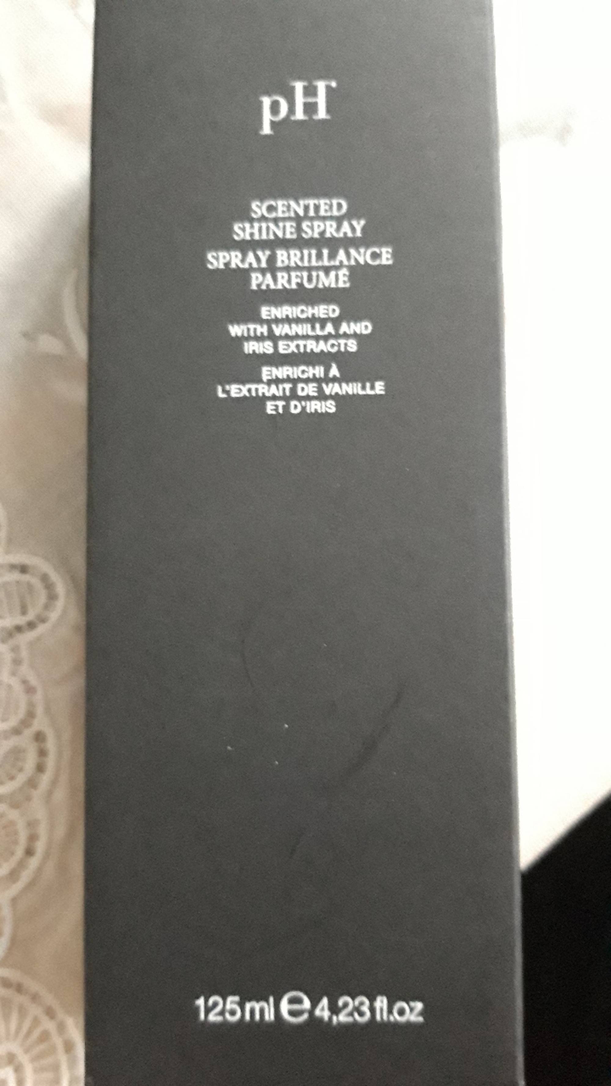 PH  - Spray brillance parfumé