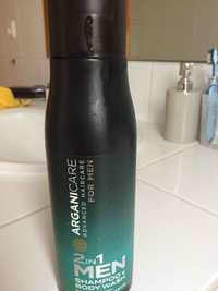 ARGANICARE - For men - 2 in 1 Shampoo & body wash