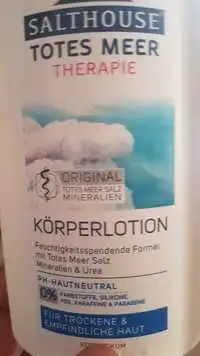 SALTHOUSE - Totes meer therapie - Körperlotion