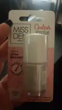 MISS DEN - Couleur absolue - Vernis ultra-brillance 080 perle