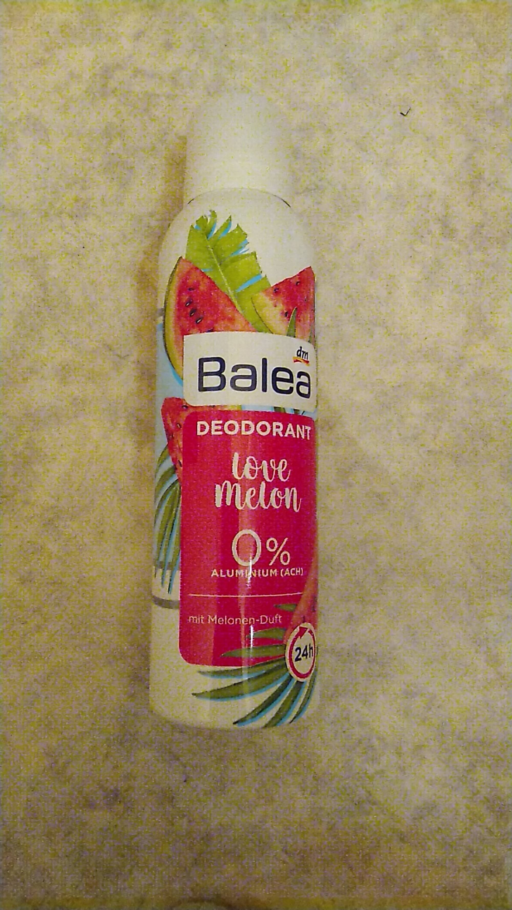 BALEA - Love melon - Déodorant 24h