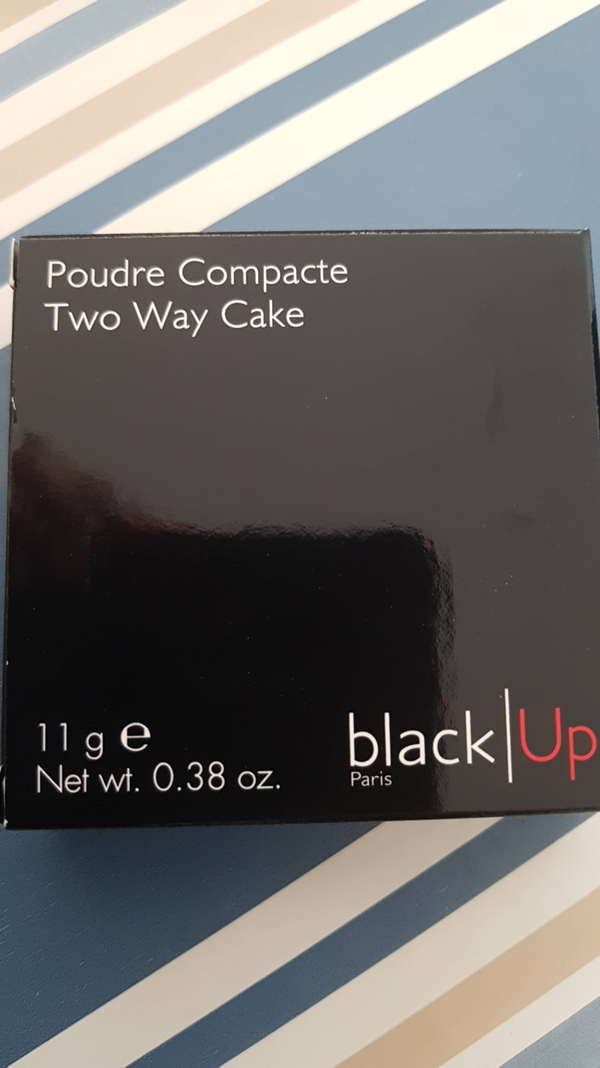 BLACK UP - Two way cake - Poudre compacte