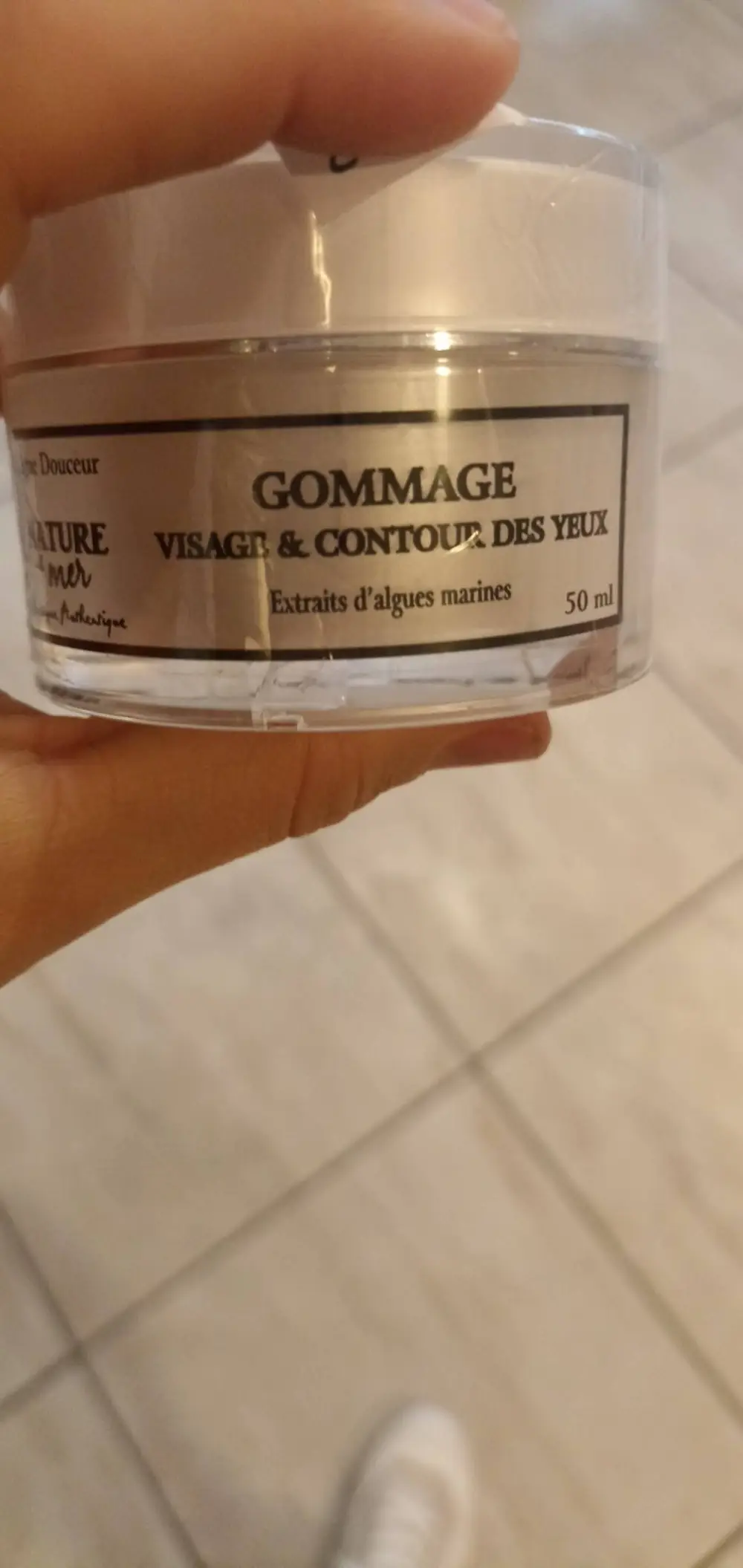 NATURE ET MER - Gommage visage & contour des yeux