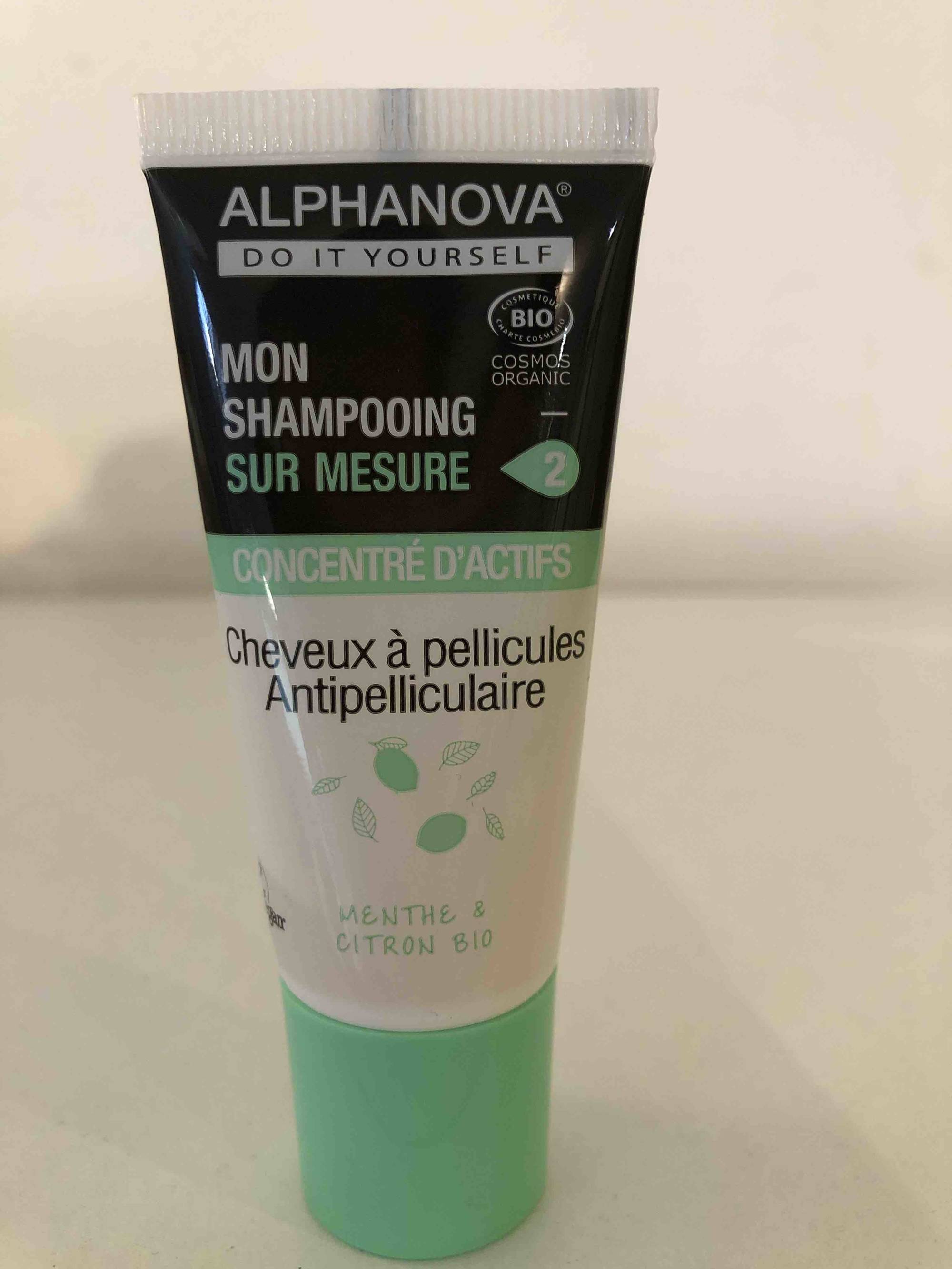 ALPHANOVA - Mon shampooing sur mesure - Cheveux à pellicules antipelliculaire