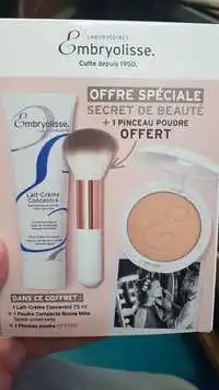 EMBRYOLISSE - Lait-crème concentré - Poudre compacte bonne mine