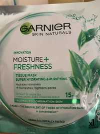 GARNIER - Moisture + Freshness - Tissue mask super hydrating & purifying