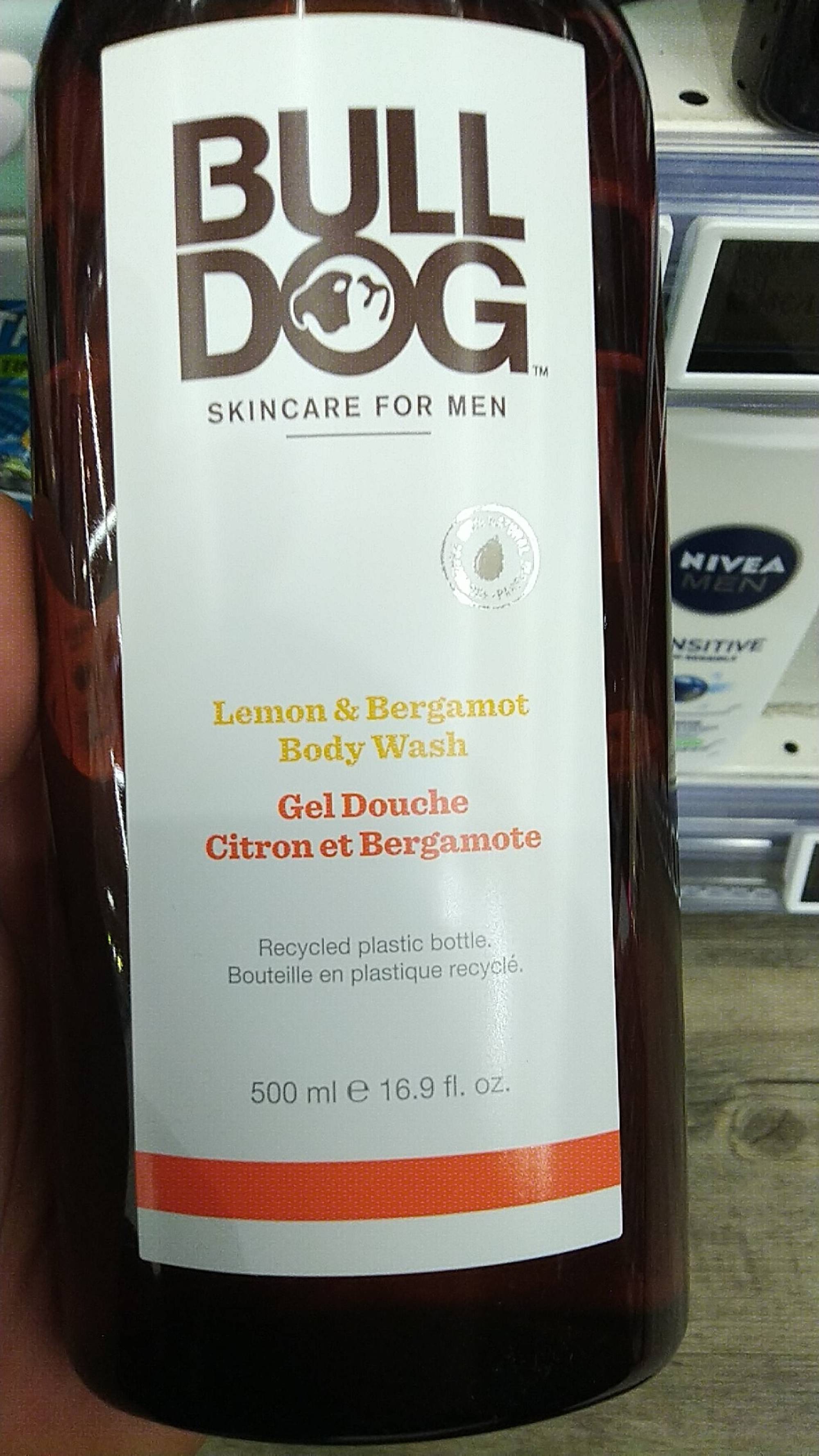 BULL DOG - Skincare for men - Gel douche citron et bergamote