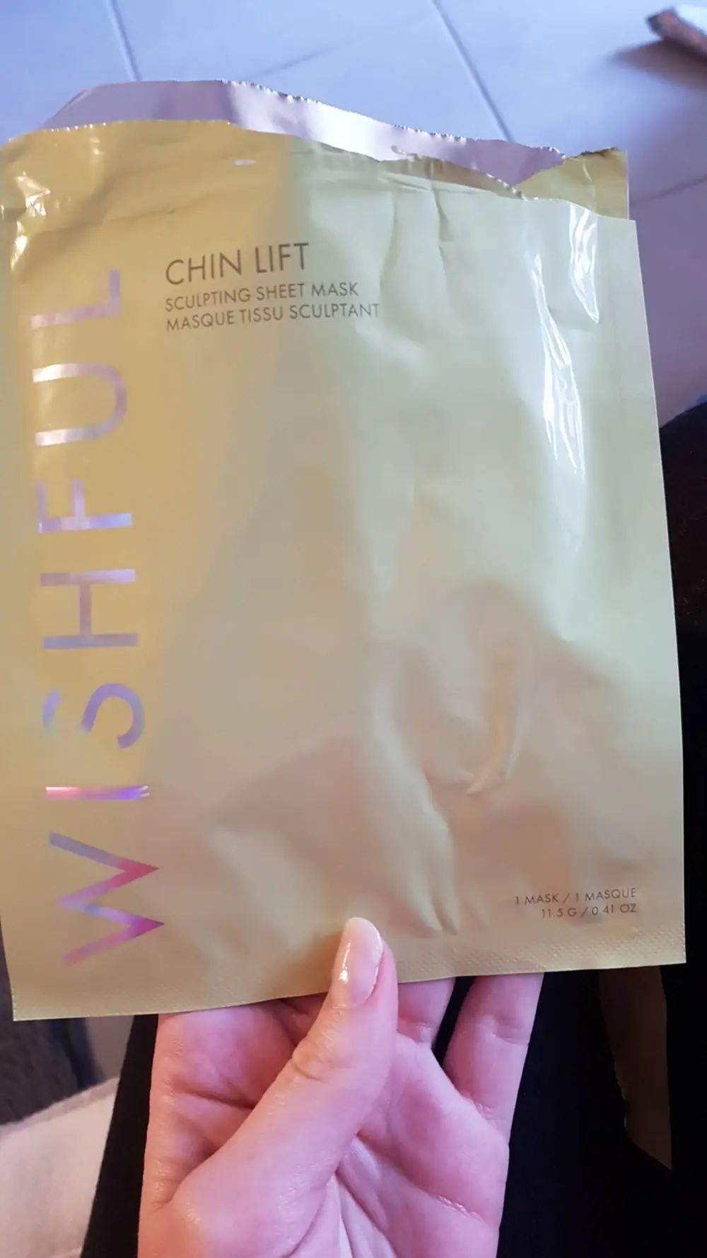 WISHFUL - Chin lift - Masque tissu sculptant