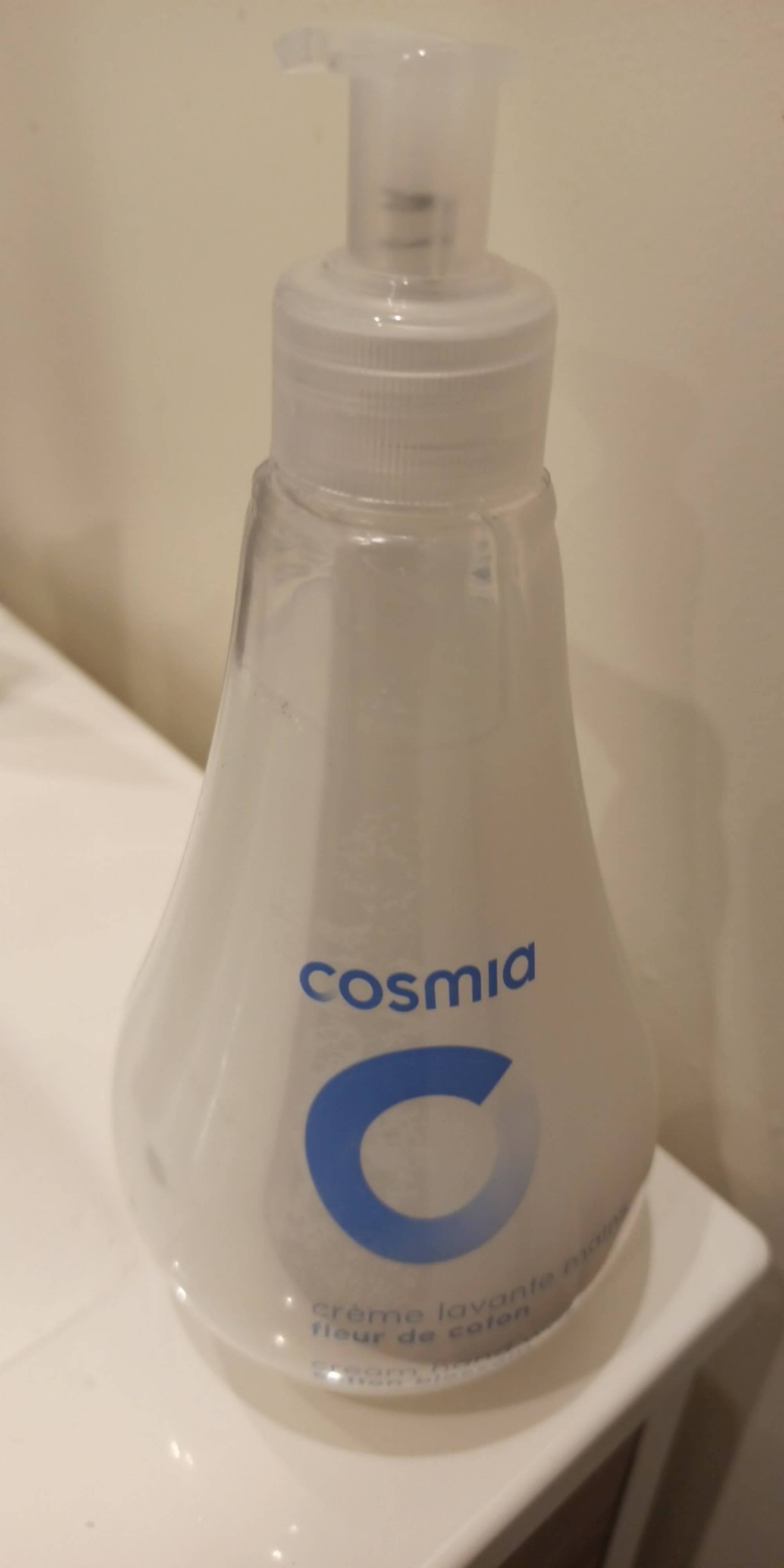 COSMIA - Crème lavante mains fleur de coton