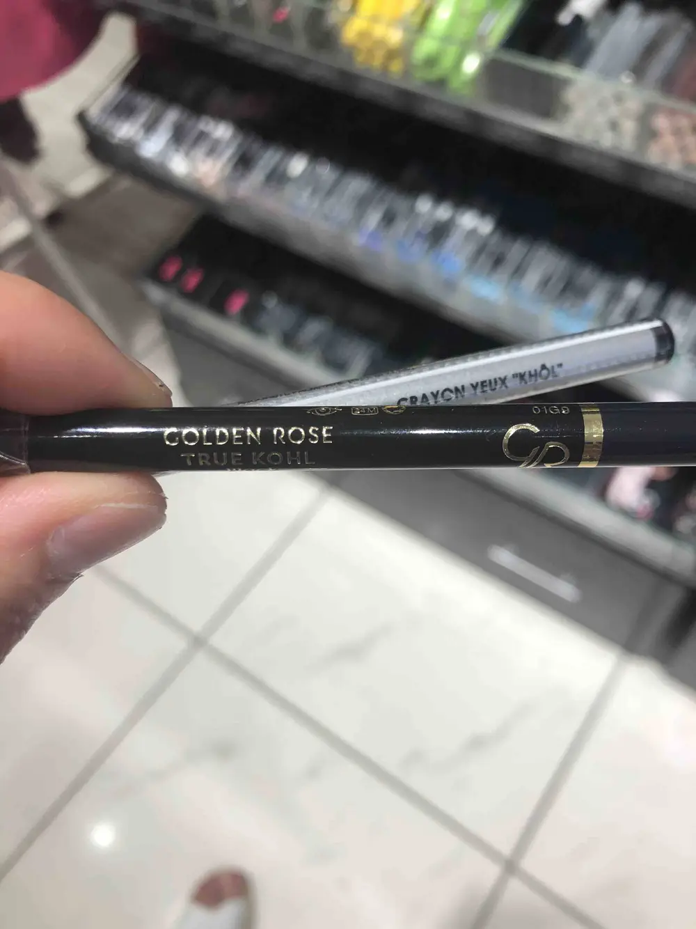 GOLDEN ROSE - True Kohl - Crayon yeux Khol Black