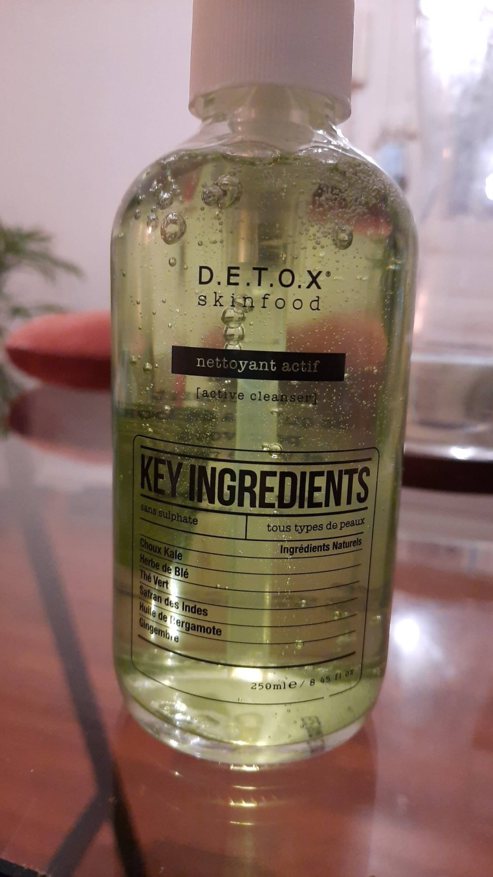 DETOX - Skinfood - Nettoyant actif