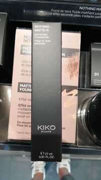 KIKO - Fond de teint matifiant